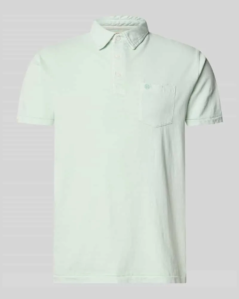 Superdry. Slim Fit Poloshirt mit Brusttasche Mint