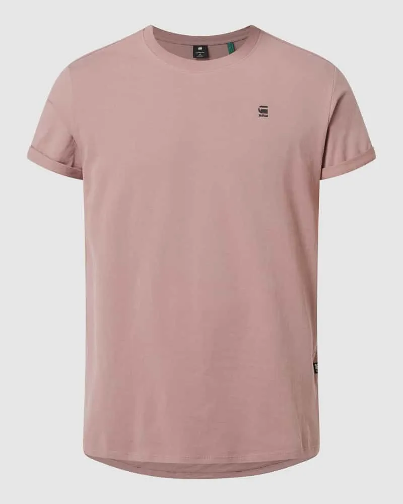 G-STAR RAW T-Shirt mit Label-Detail Rosa