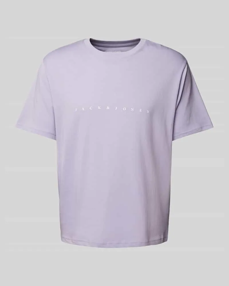Jack & Jones T-Shirt mit Label-Print Modell 'STAR 