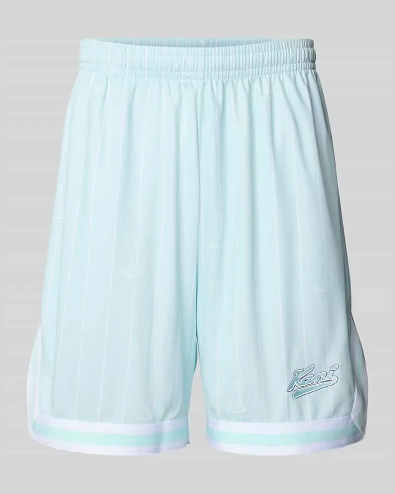 Karl Kani Relaxed Fit Bermudas mit Logo-Stitching Modell 'Varsity 