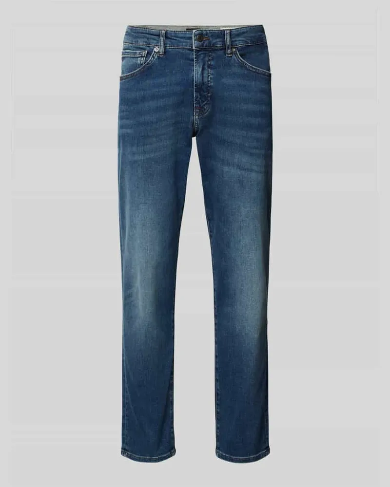 HUGO BOSS Regular Fit Jeans im 5-Pocket-Design Modell 'RE.MAINE 