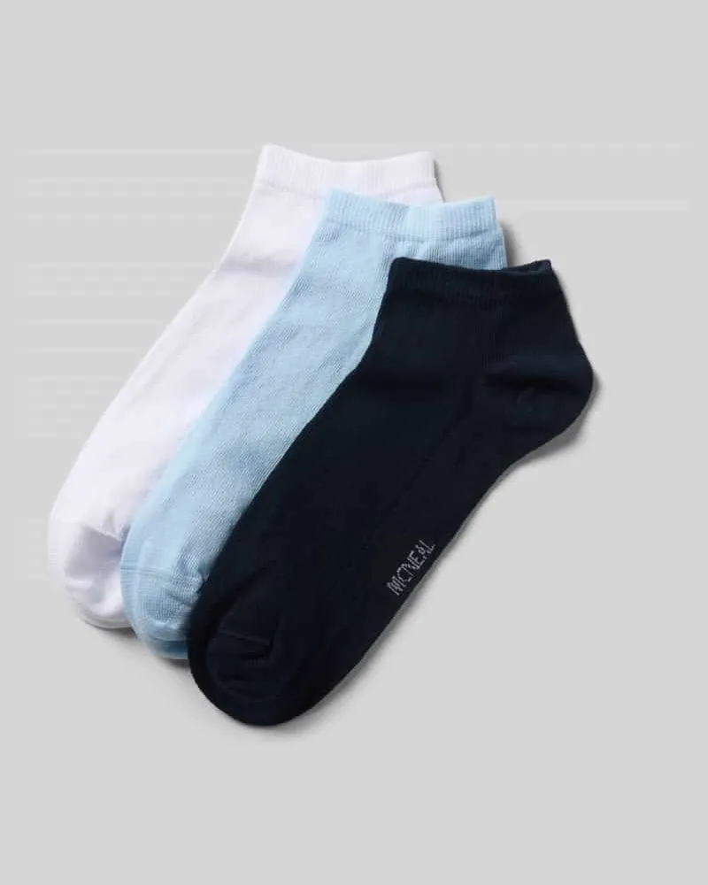 McNeal Sneakersocken mit Label-Print im 5er-Pack 