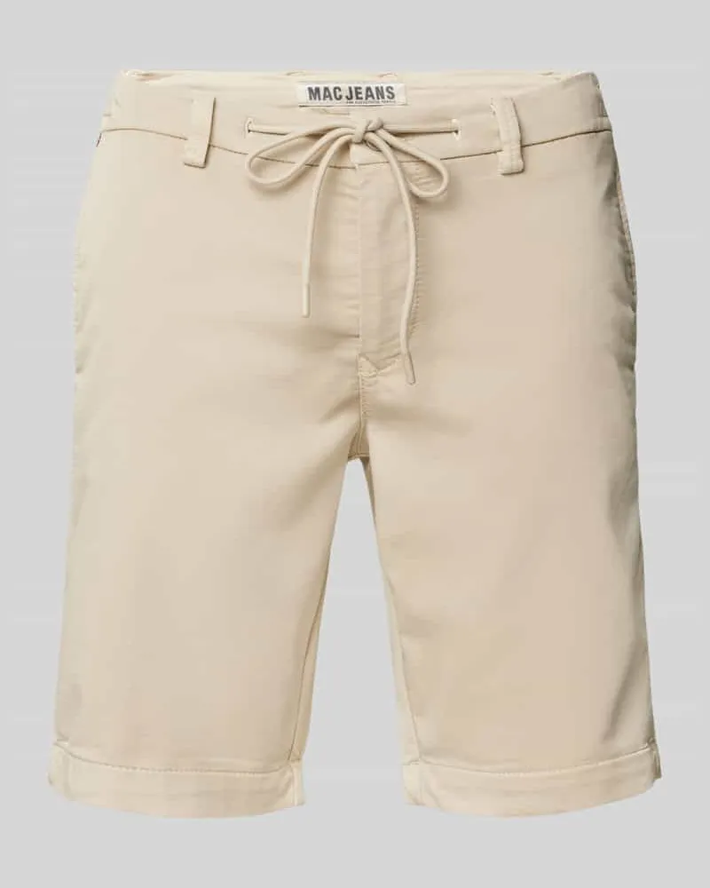 MAC Jeans Regular Fit Shorts mit Tunnelzug 