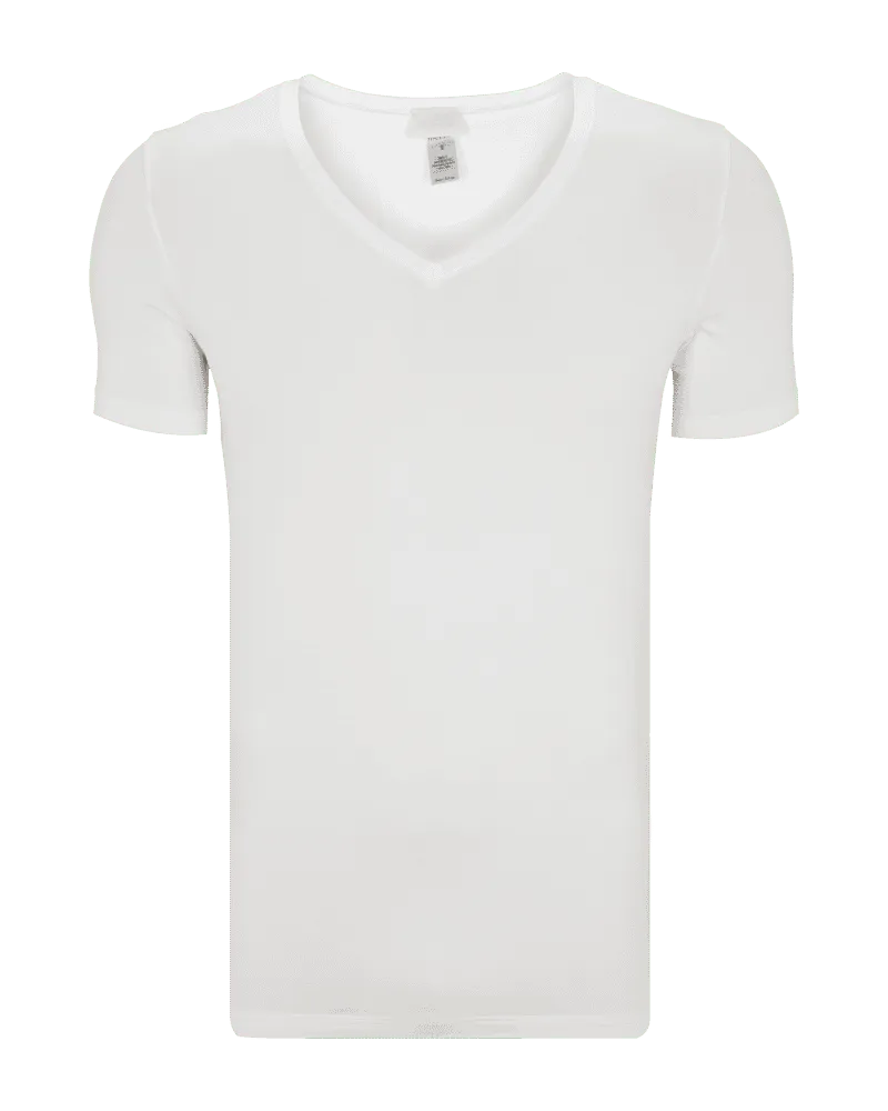 Hanro T-Shirt mit V-Ausschnitt 