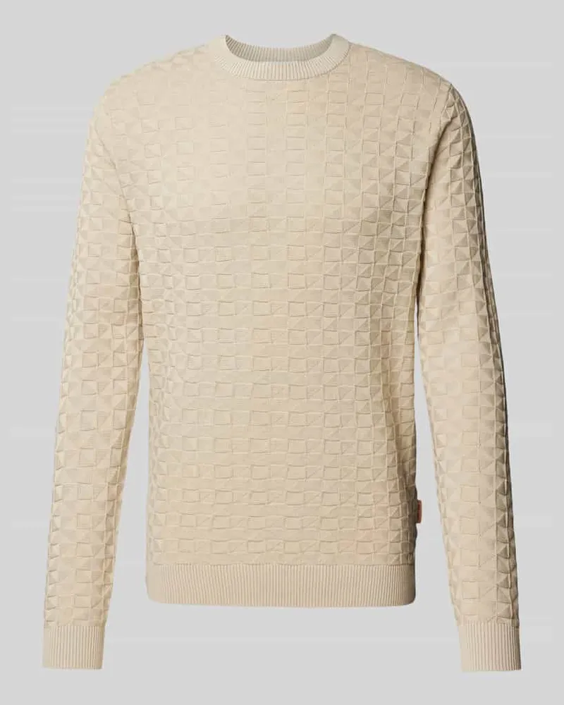 Only & Sons Strickpullover mit Strukturmuster Modell 'KALLE 