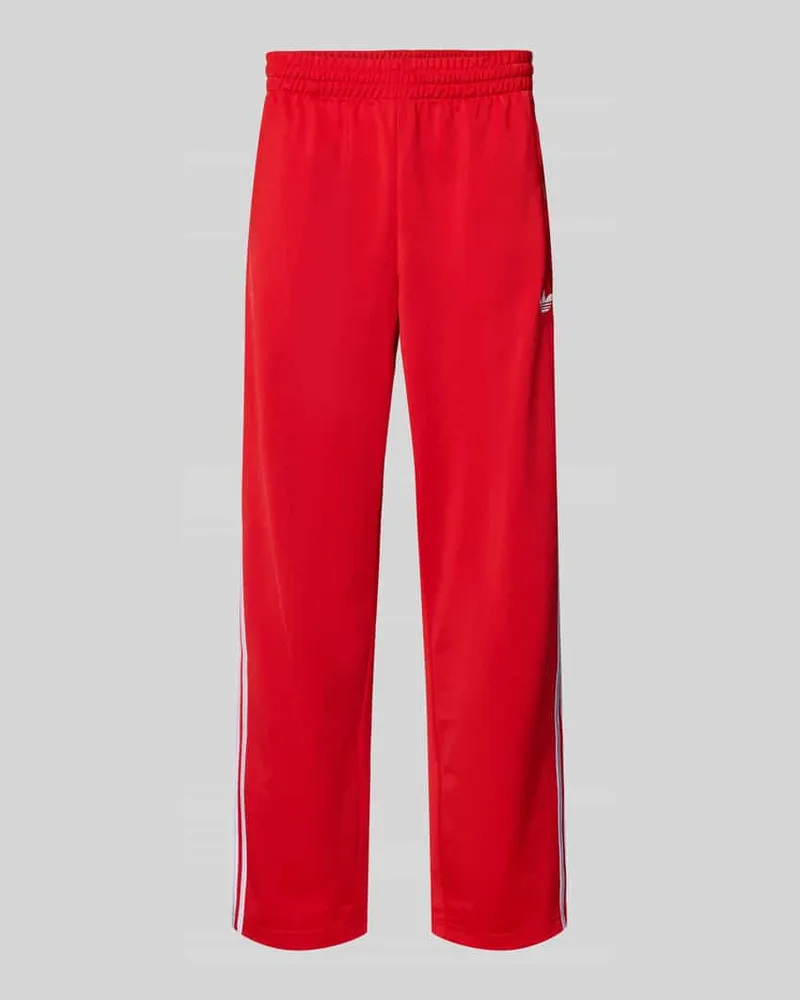 adidas Sweatpants mit elastischem Bund Rot