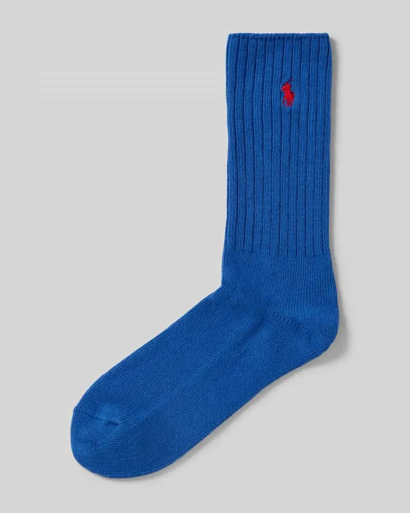 Ralph Lauren Socken mit Label-Stitching Petrol