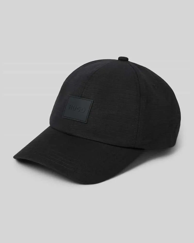 HUGO BOSS Cap aus reiner Baumwolle 'JAKE-RS Black