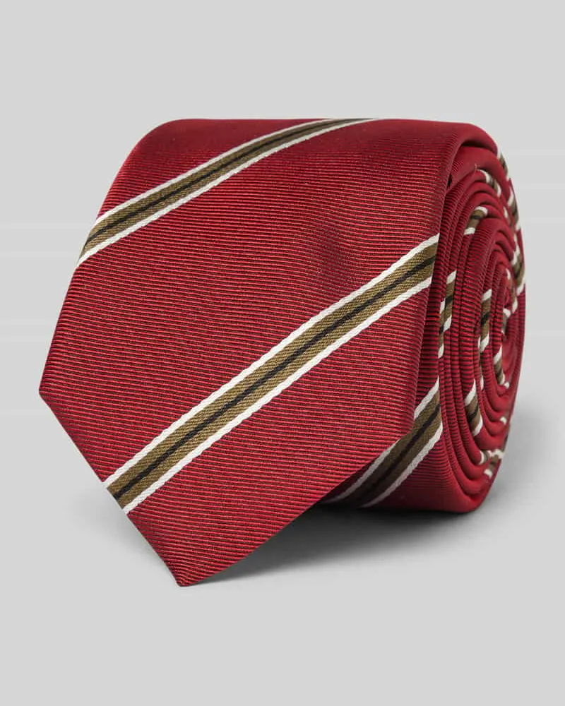 HUGO BOSS Krawatte aus Seide mit Webmuster 