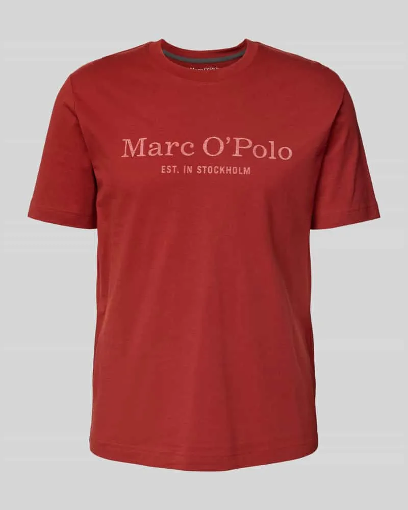 Marc O'Polo Regular Fit T-Shirt aus reiner Baumwolle 