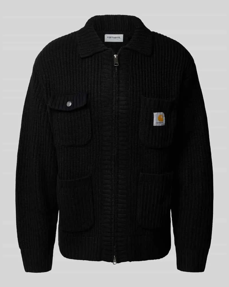 Carhartt WIP Strickjacke mit Zweiwege-Reißverschluss 
