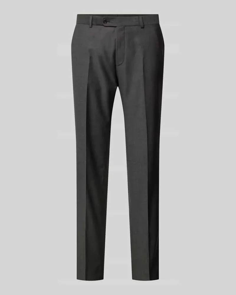 Carl Gross Regular Fit Anzughose mit Bügelfalten 