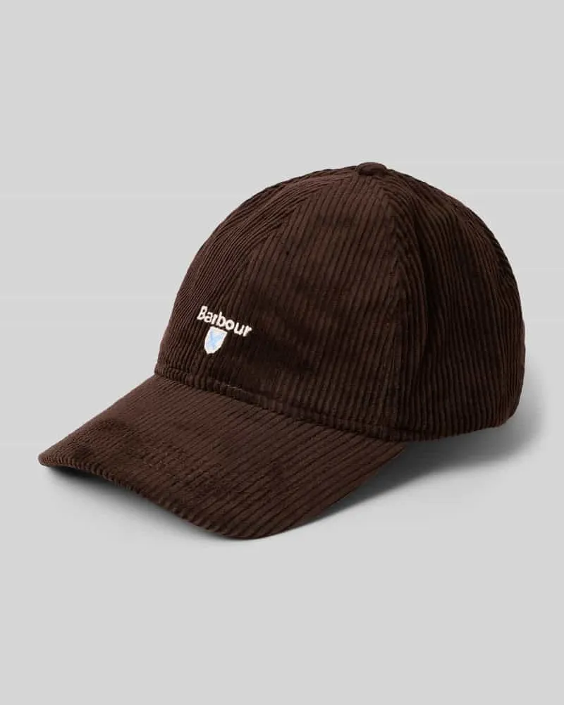 Barbour Basecap aus reiner Baumwolle Hazel