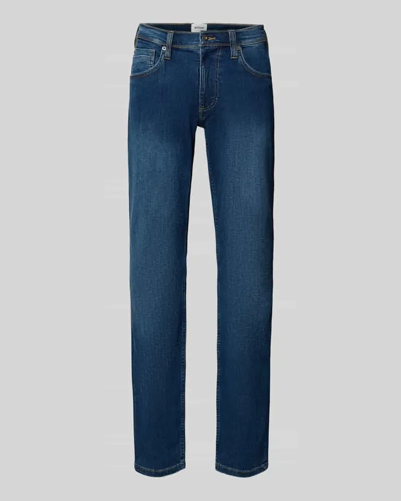 Mustang Jeans mit Eingrifftaschen Modell 'WASHINGTON Blau