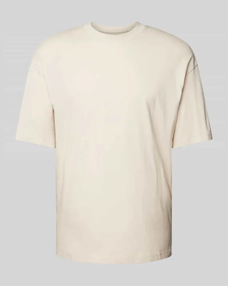 Jack & Jones T-Shirt mit geripptem Rundhalsausschnitt Modell 'BRADLEY 