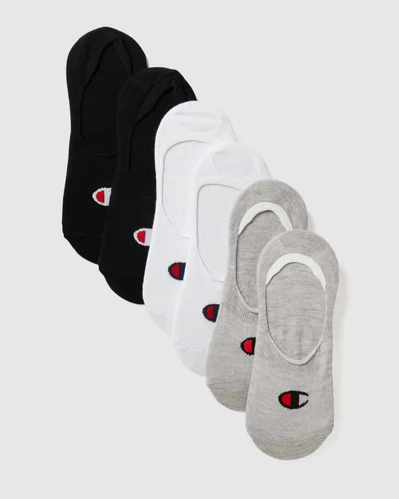 Champion Füßlinge im 6er-Pack 