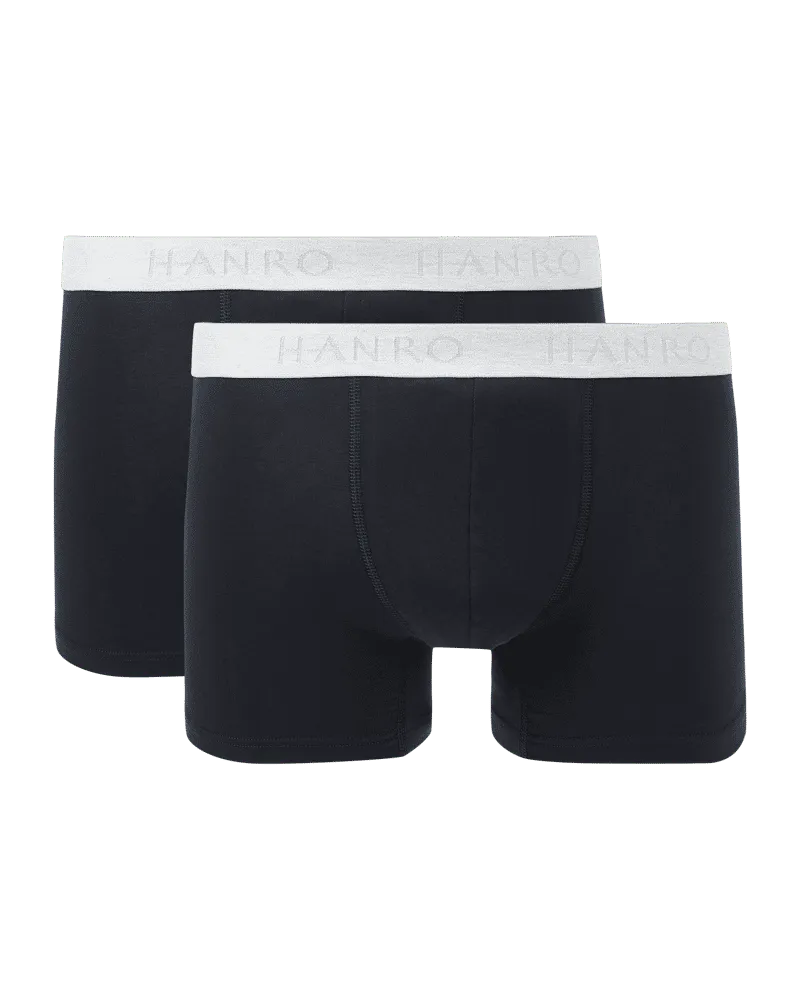 Hanro Trunks mit Label-Details im 2er-Pack 