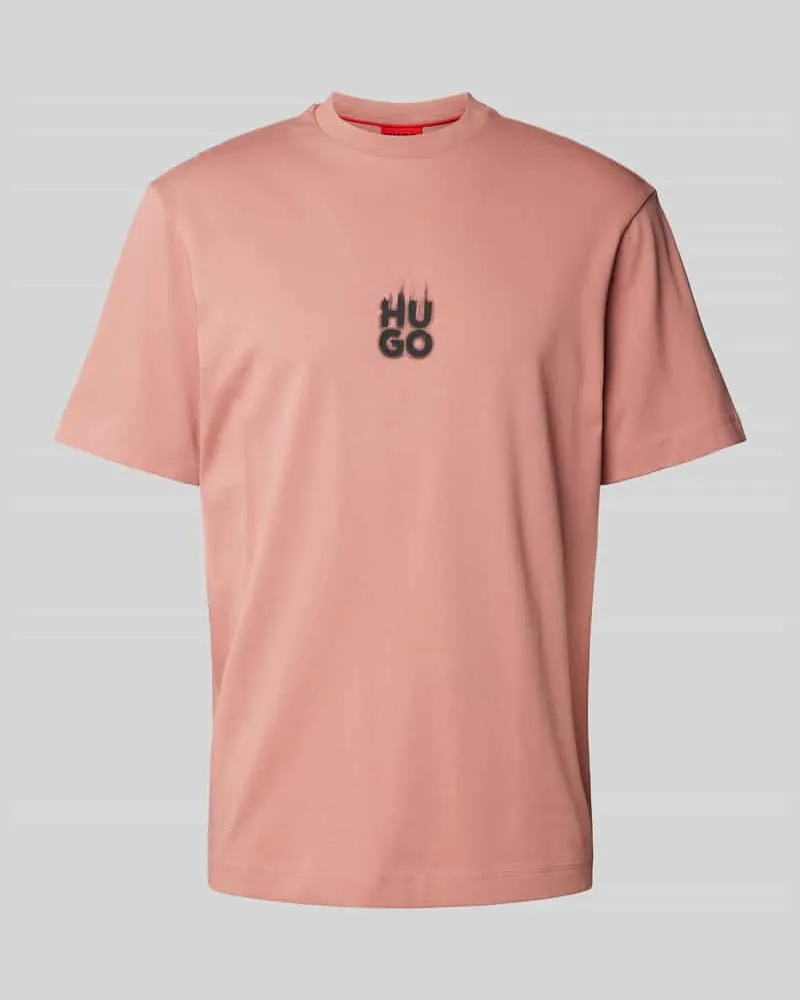 HUGO BOSS T-Shirt mit Label-Print Modell 'Dalsar 