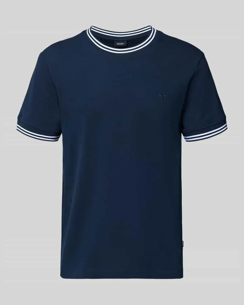 JOOP! T-Shirt mit Kontraststreifen Modell 'Jose Marine