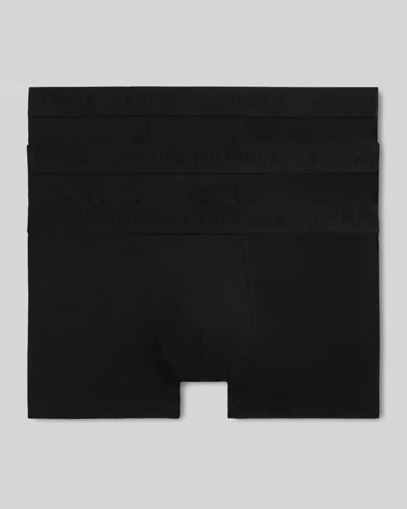 Tommy Hilfiger Trunk aus Modal-Mix mit Baumwoll-Anteil im 3er-Pack Modell '3P TRUNK Black