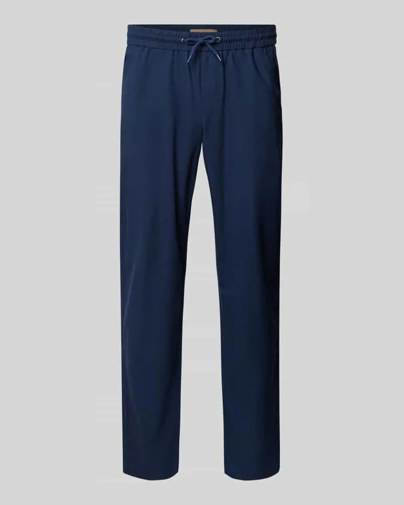 Blend Regular Fit Leinenhose mit Tunnelzug Modell 'BAY 