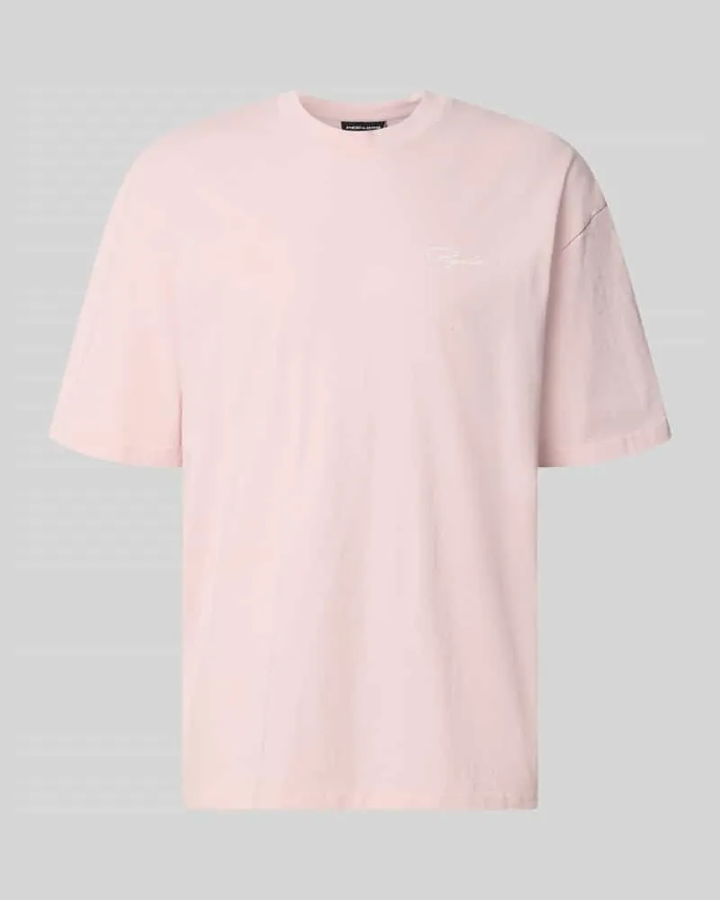 PEGADOR Oversized T-Shirt aus reiner Baumwolle Modell 'Pike Rosa