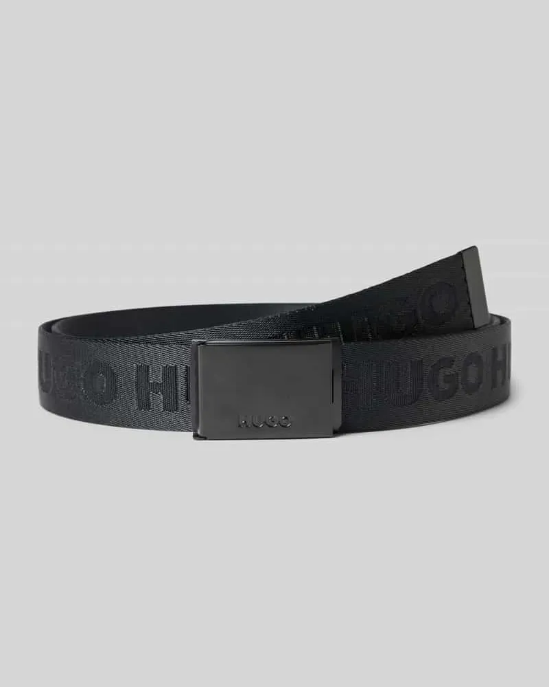 HUGO BOSS Gürtel mit Label-Details Modell 'Garratt 