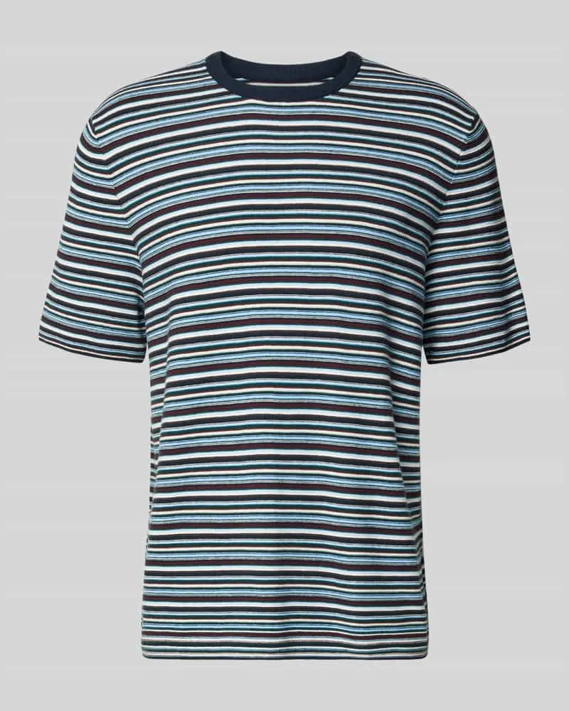McNeal T-Shirt mit Rundhalsausschnitt Dunkelblau