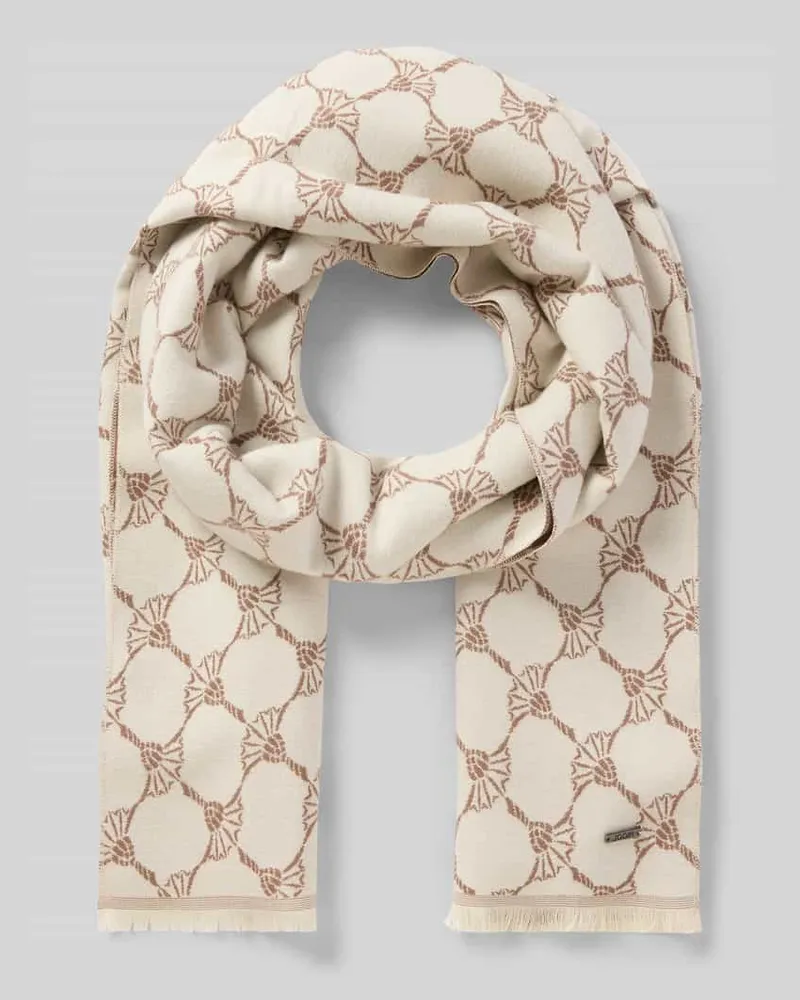 JOOP! Schal aus reiner Viskose Modell 'Felix Offwhite