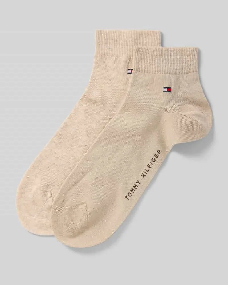 Tommy Hilfiger Socken aus Baumwoll-Mix im 2er-Pack Sand