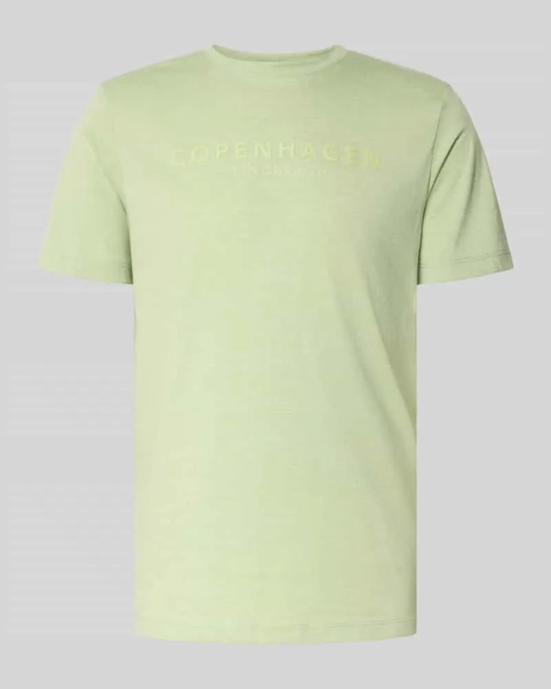 Lindbergh T-Shirt mit Label-Print 