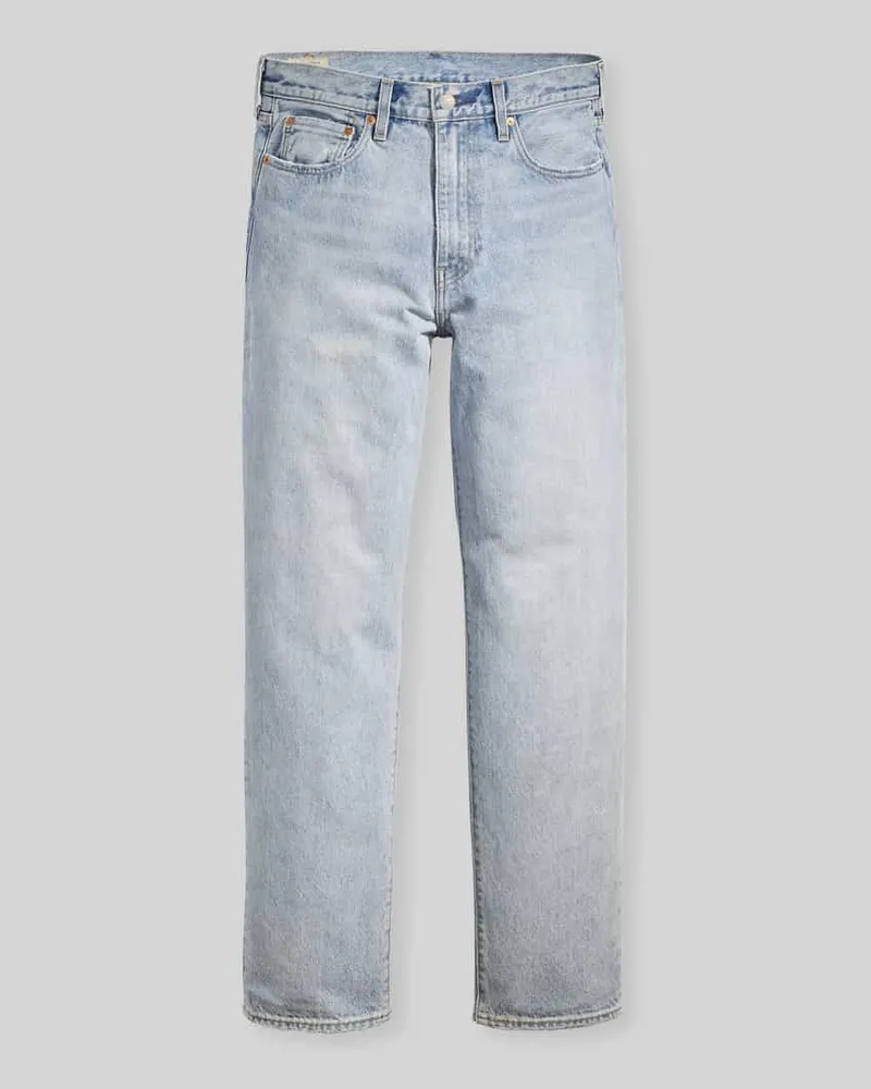Levi's Loose Fit Jeans aus reiner Baumwolle Modell '568® LOOSE STRAIGHT Hellblau
