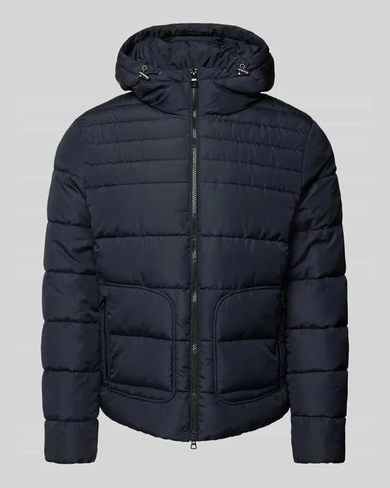 Geox Steppjacke mit Kapuze Marine