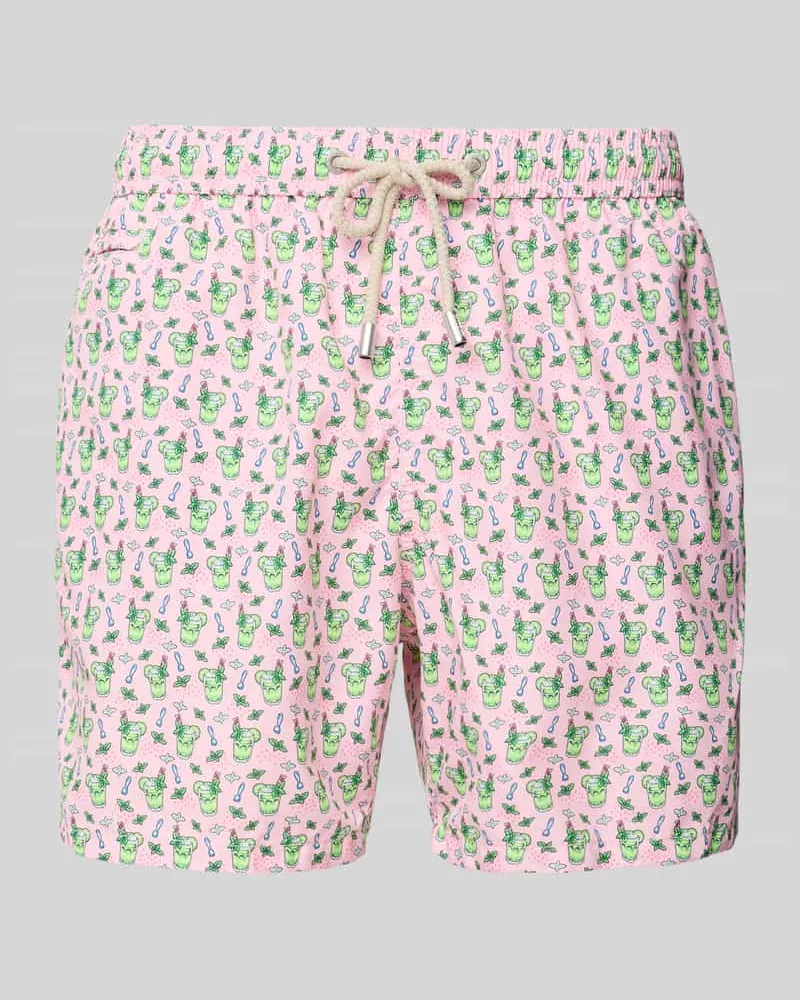 MC2 Saint Barth Badehose mit elastischem Bund Modell 'LIGHTING MICRO FANTASY 