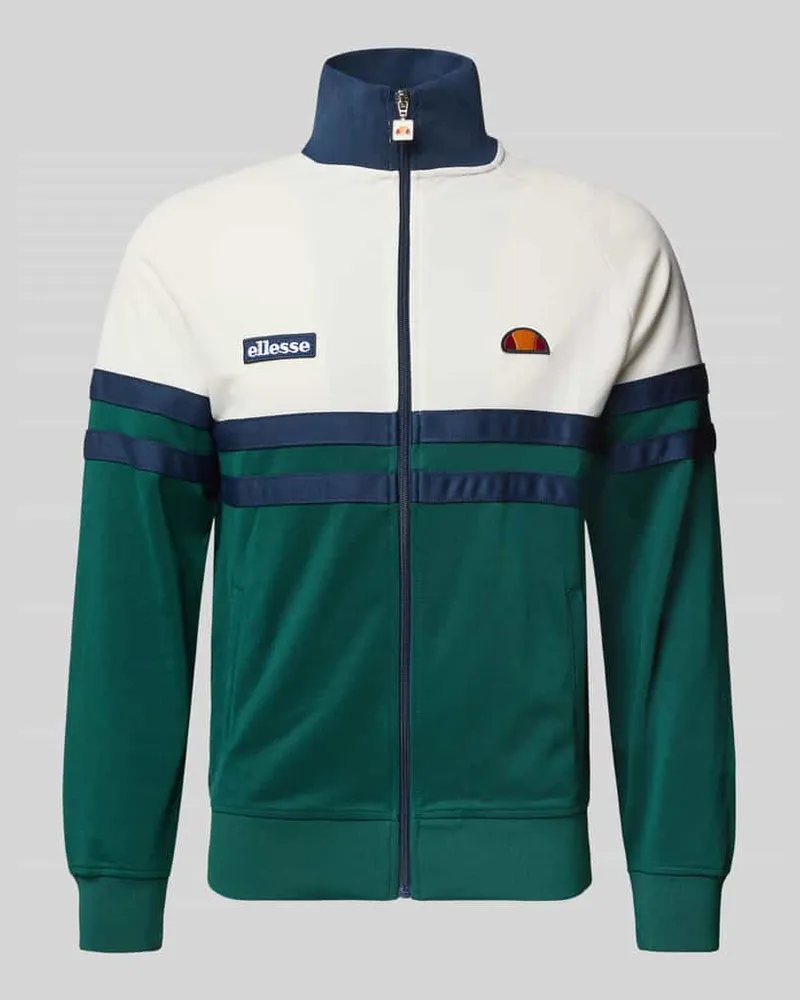 Ellesse Sweatjacke mit Label-Patch Modell 'RIMINI 