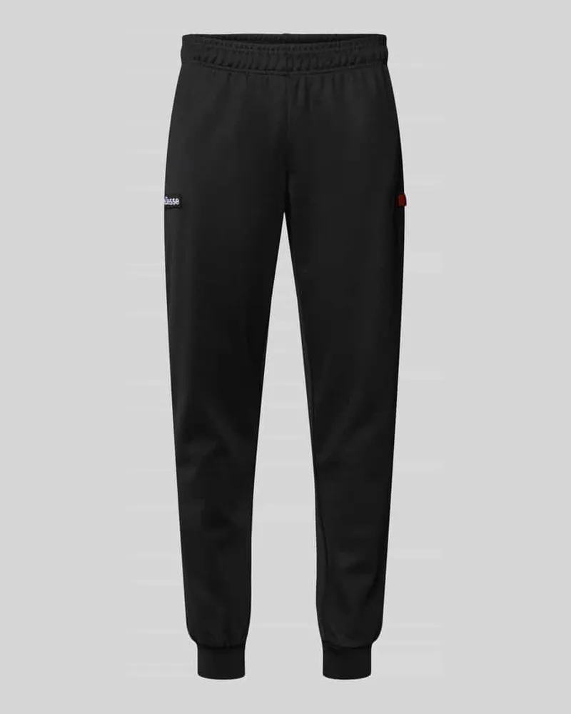 Ellesse Sweatpants mit elastischem Bund Modell 'BERTONI Black