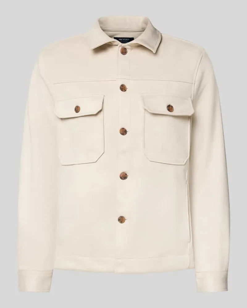 McNeal Regular Fit Hemdjacke mit Brusttaschen 