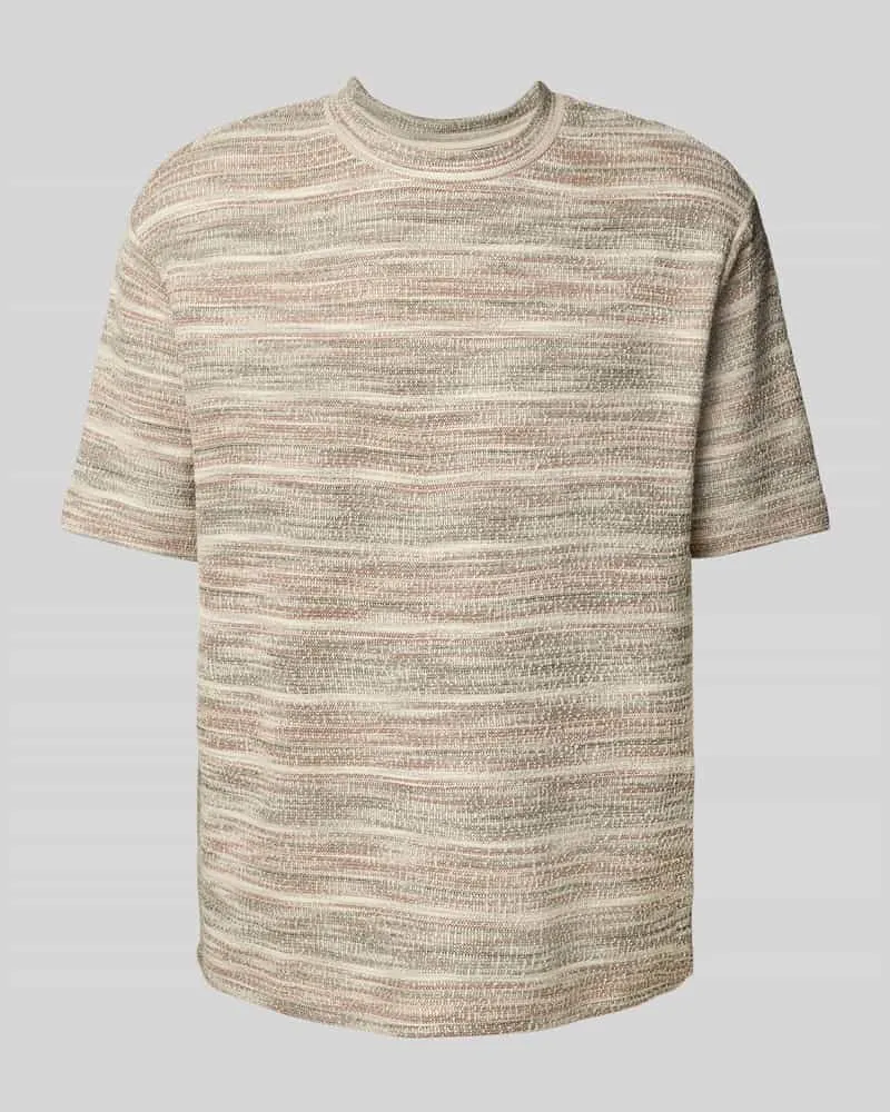 McNeal T-Shirt mit Strukturmuster 