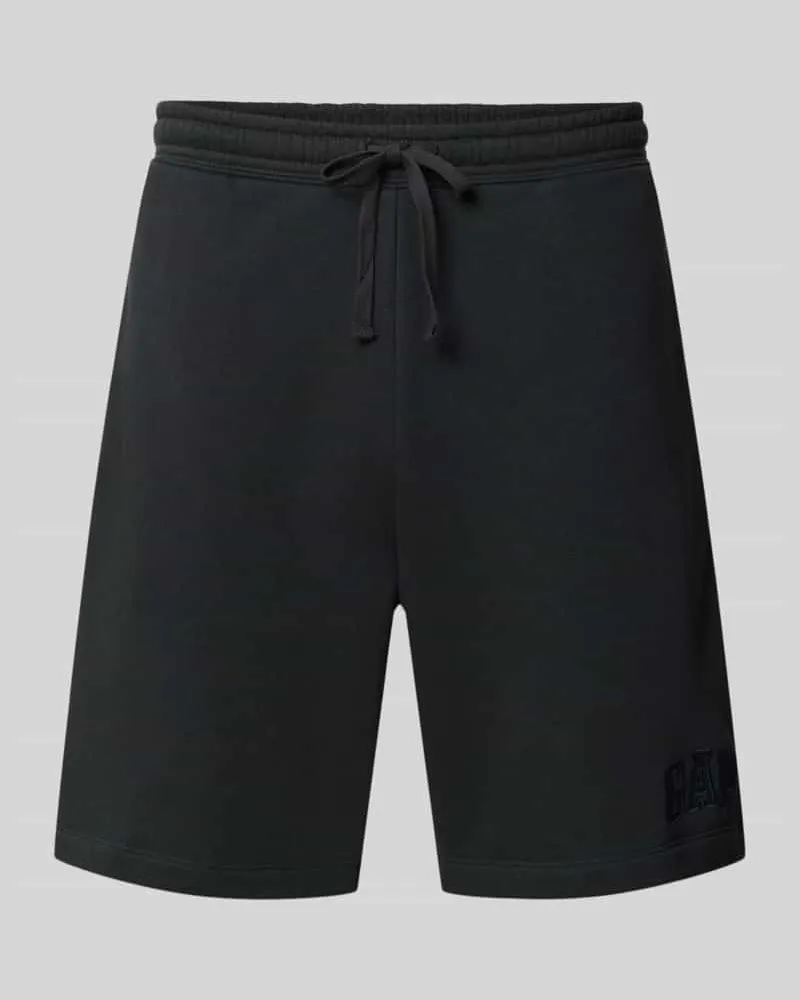 GAP Straight Fit Shorts mit Logo-Stitching Modell 'Heritage Anthrazit