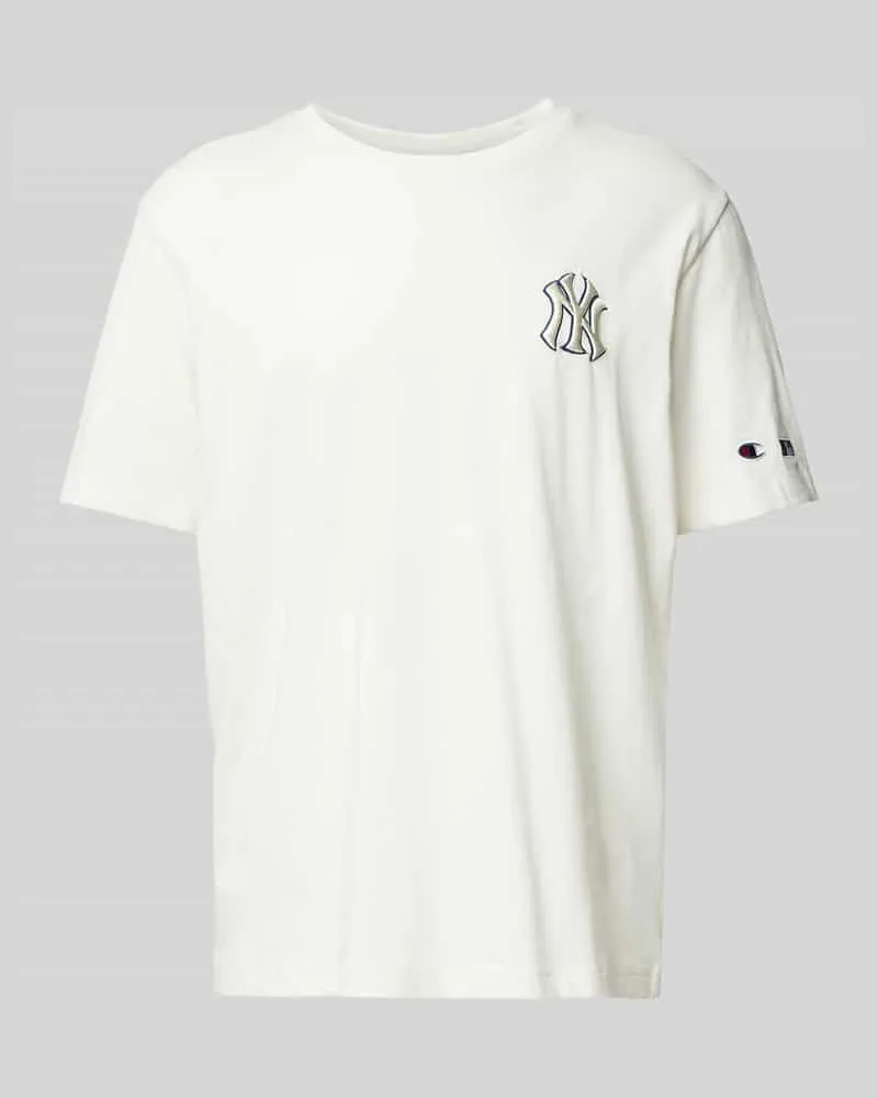 Champion T-Shirt mit Label-Detail Ecru