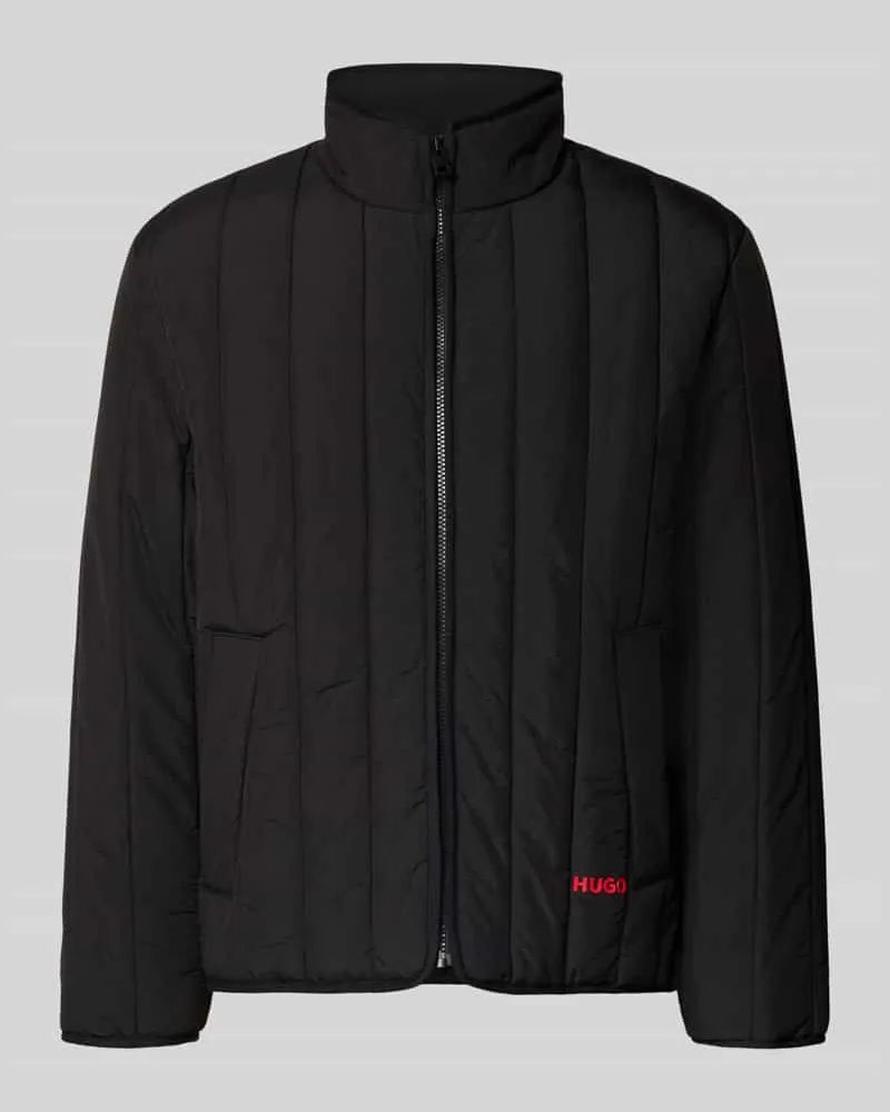 HUGO BOSS Regular Fit Steppjacke Modell 'Brenoto2611 Black