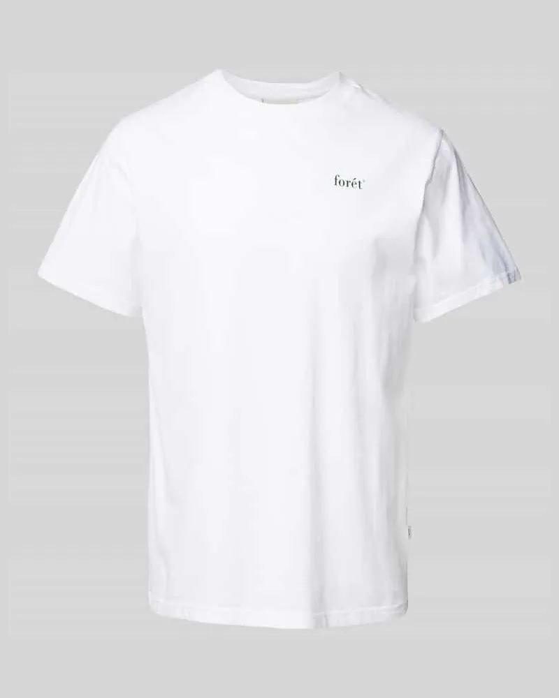 forét T-Shirt mit Label-Print Modell 'OCEAN 