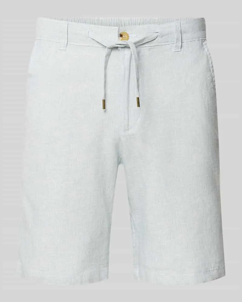 Jack & Jones Shorts mit Tunnelzug Modell 'STACE MYKONOS Hellblau