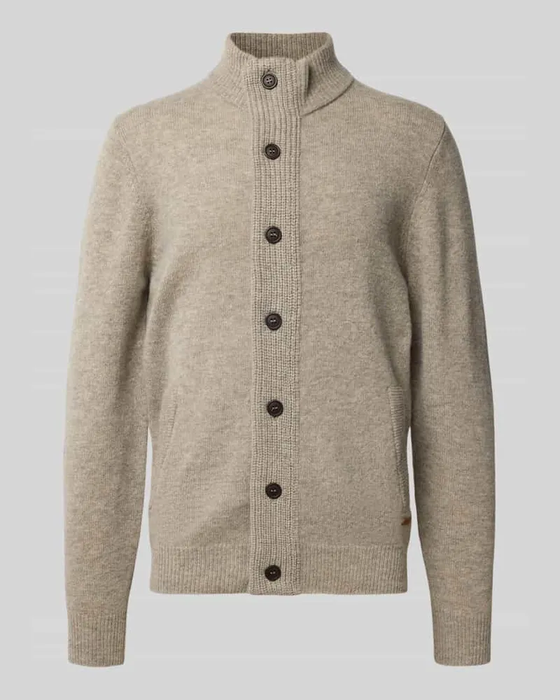 Barbour Regular Fit Strickjacke aus echter Wolle 