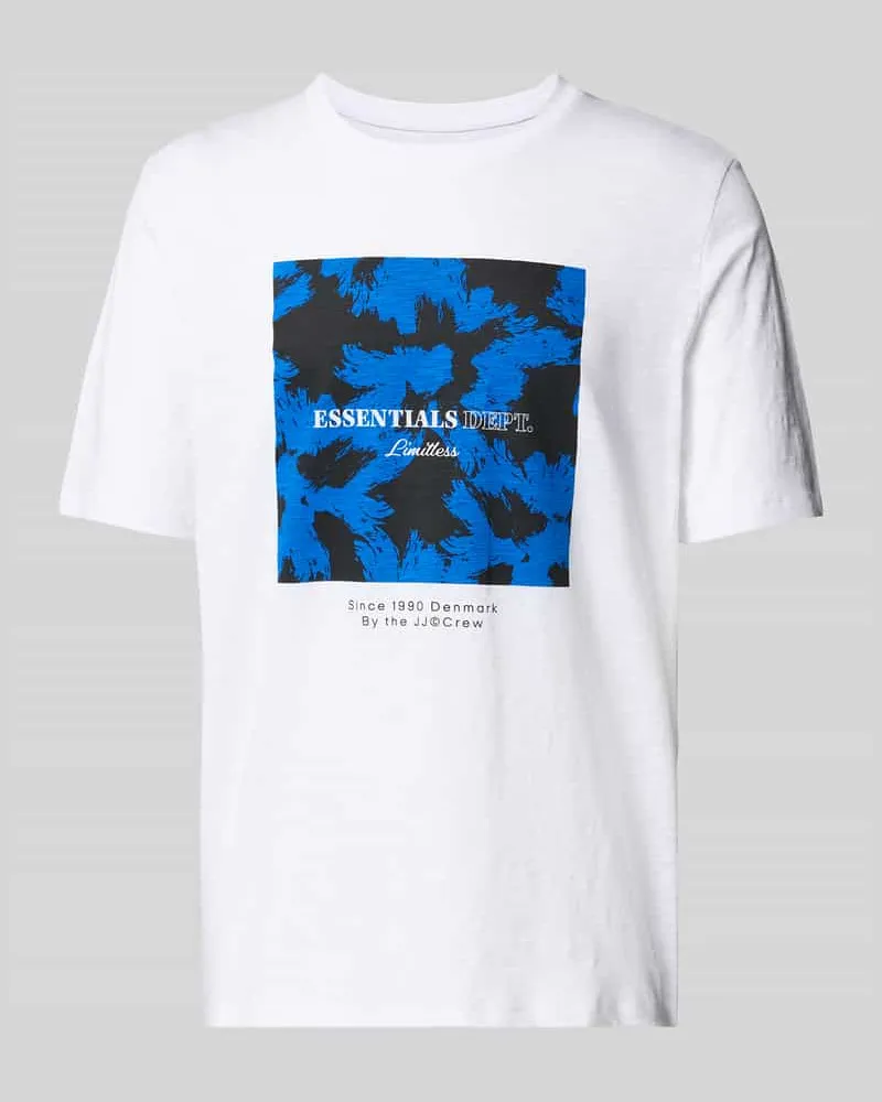 Jack & Jones T-Shirt mit Label-Print Modell 'JEFF 