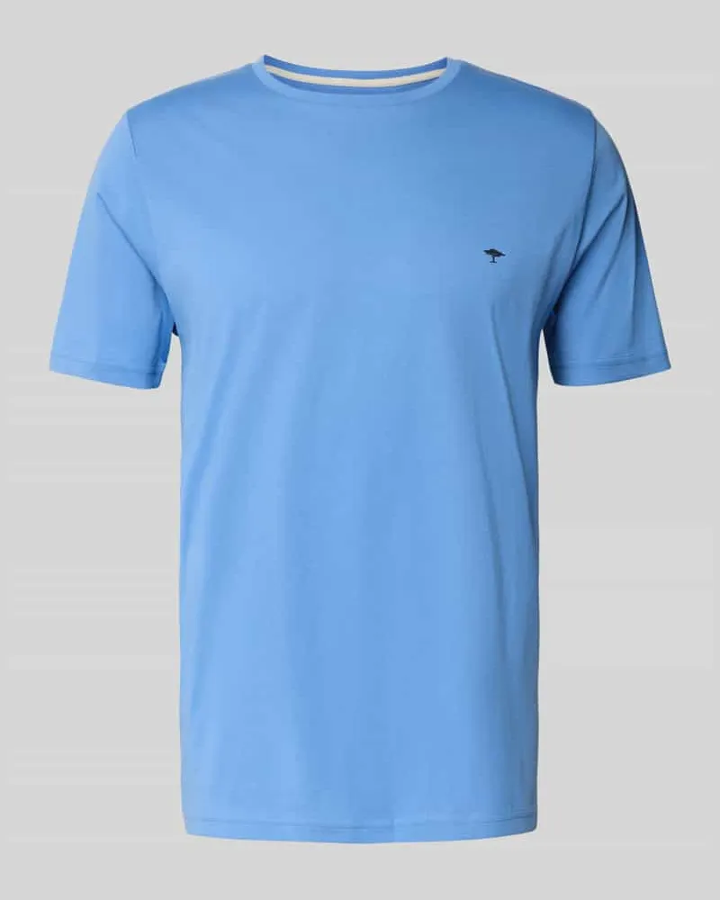 Fynch-Hatton T-Shirt mit Label-Stitching 