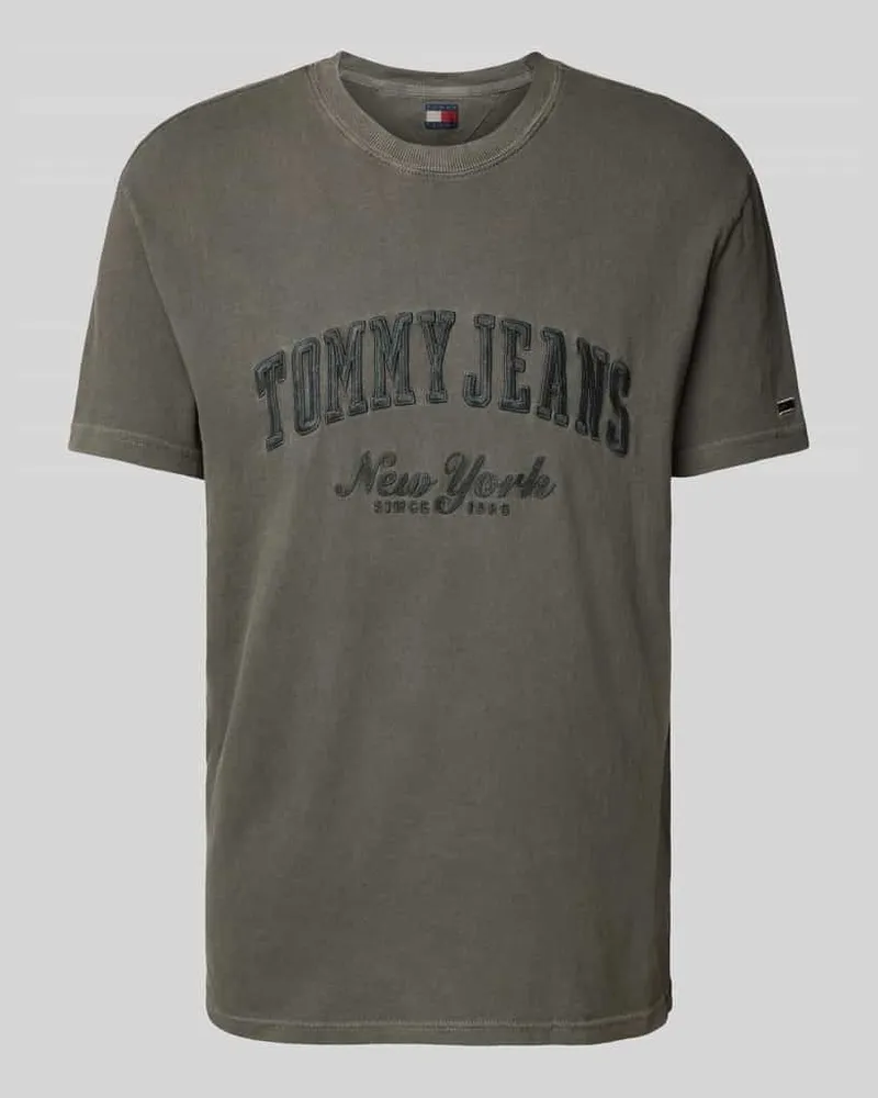 Tommy Hilfiger T-Shirt mit Label-Stitching 