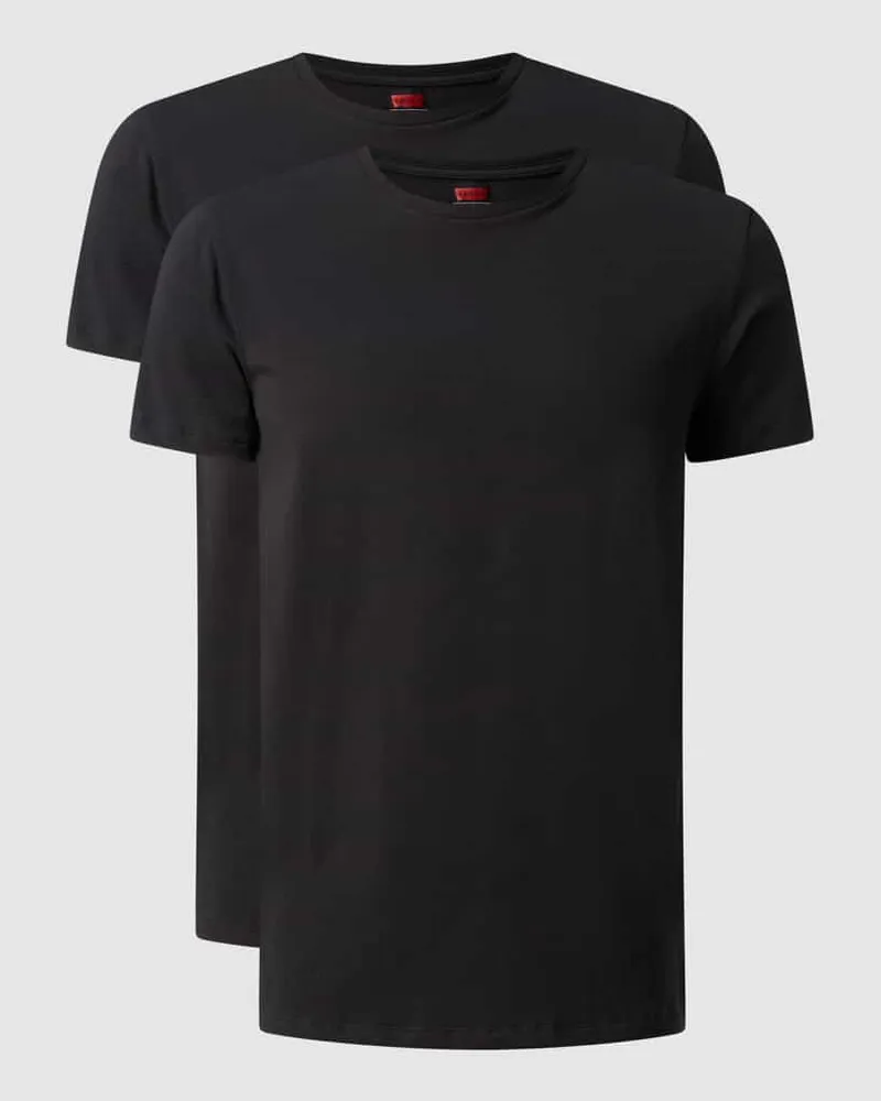 Levi's T-Shirt mit Label-Detail im 2er-Pack 