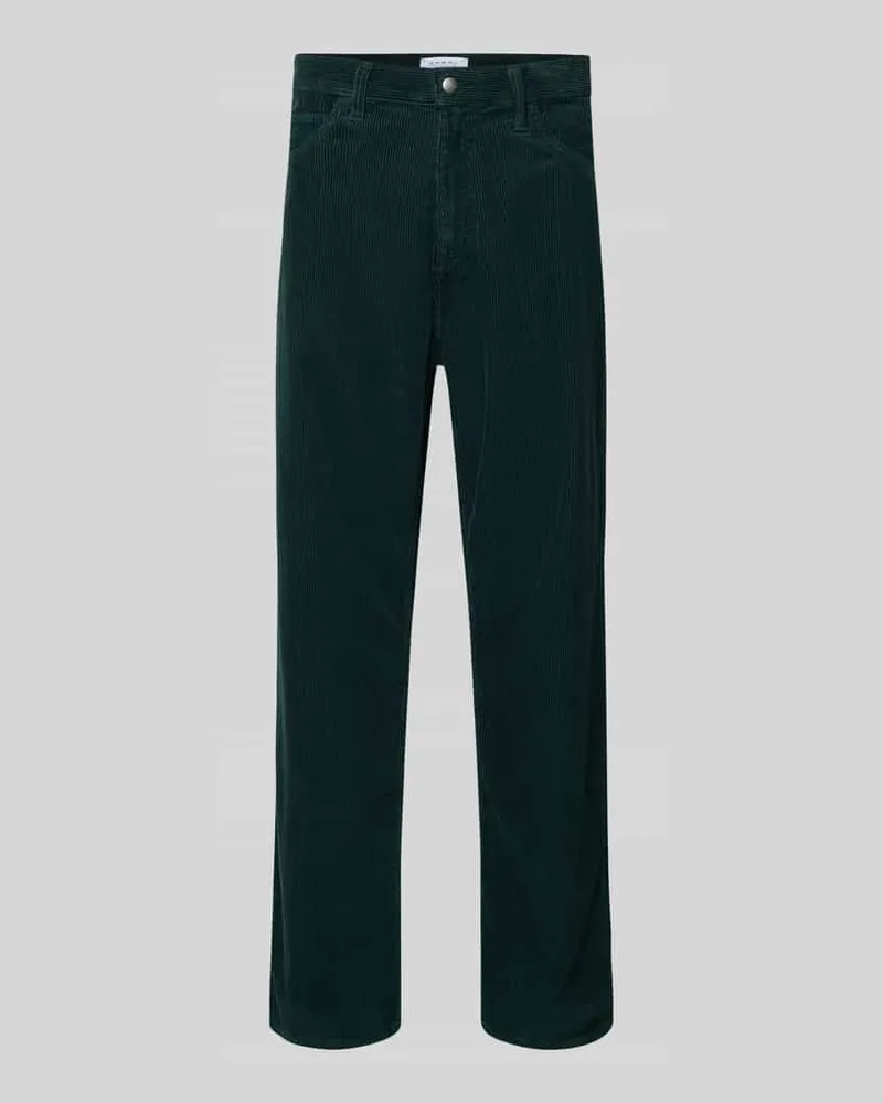 Edwin Jeans Cordhose mit Eingrifftaschen Modell 'MATRIX PANT Dunkelgruen