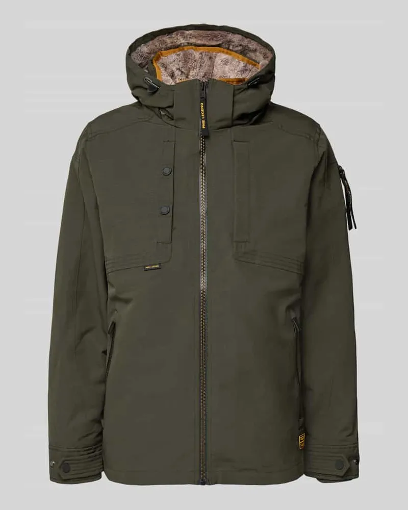 PME Legend Jacke mit Kapuze Oliv